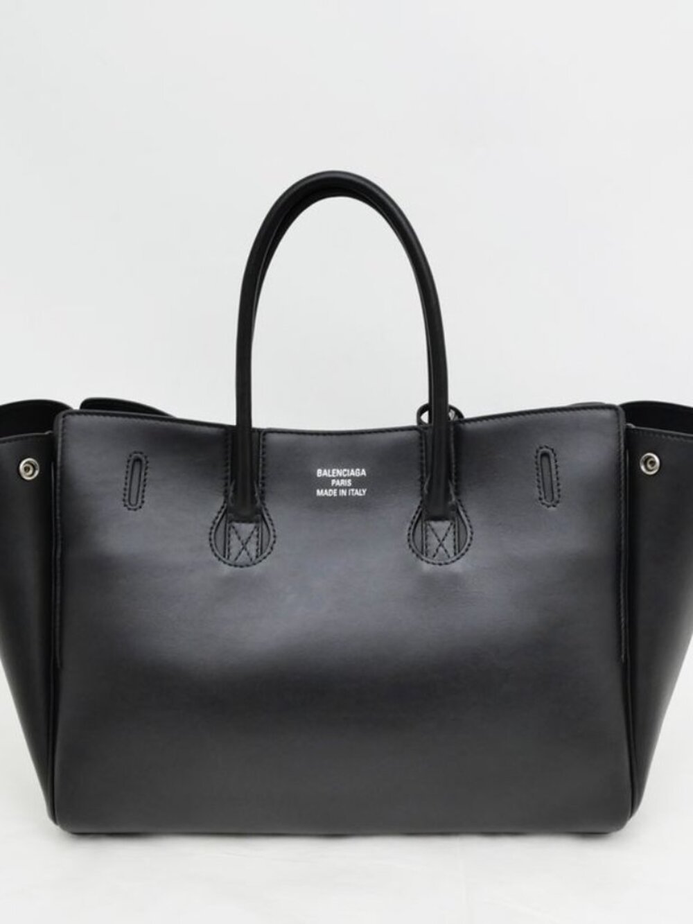 Balenciaga Bel Air Carryall Bag Small Black Hand Shoulder 2-Way - Picture 6 of 10